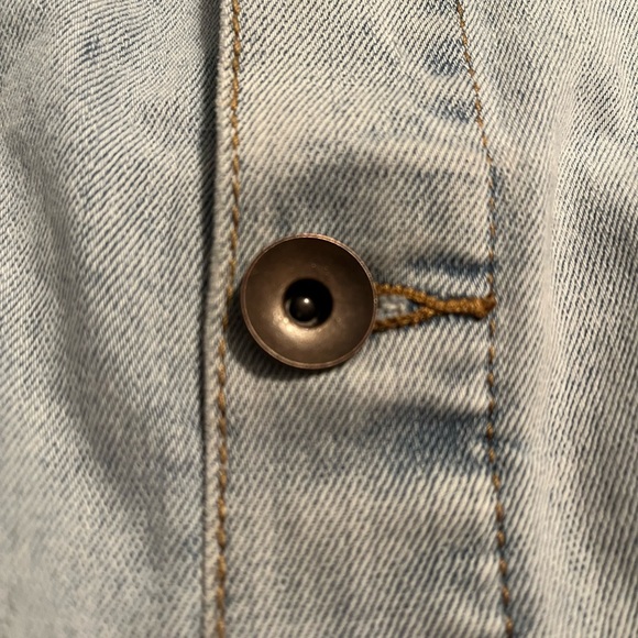 Roku Studio "Pink Camo Tear Drip" Jean Jacket - Picture 8 of 16